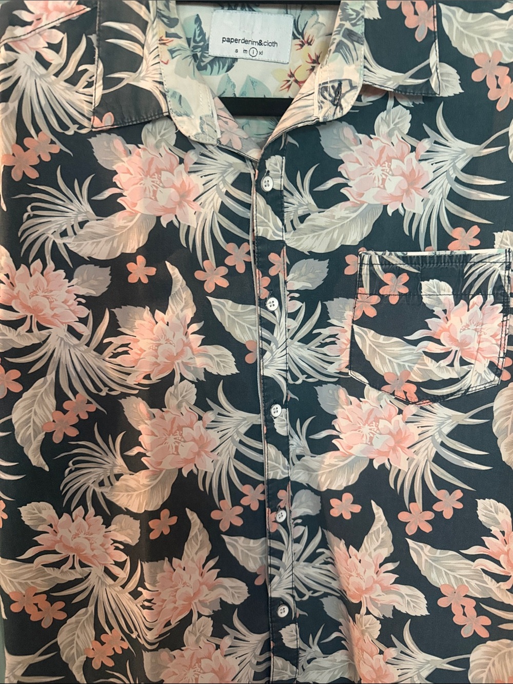 Paper Denim and Cloth Floral Short-Sleeve Button-Up Shirt - 100% cotton - Picture 5 of 9